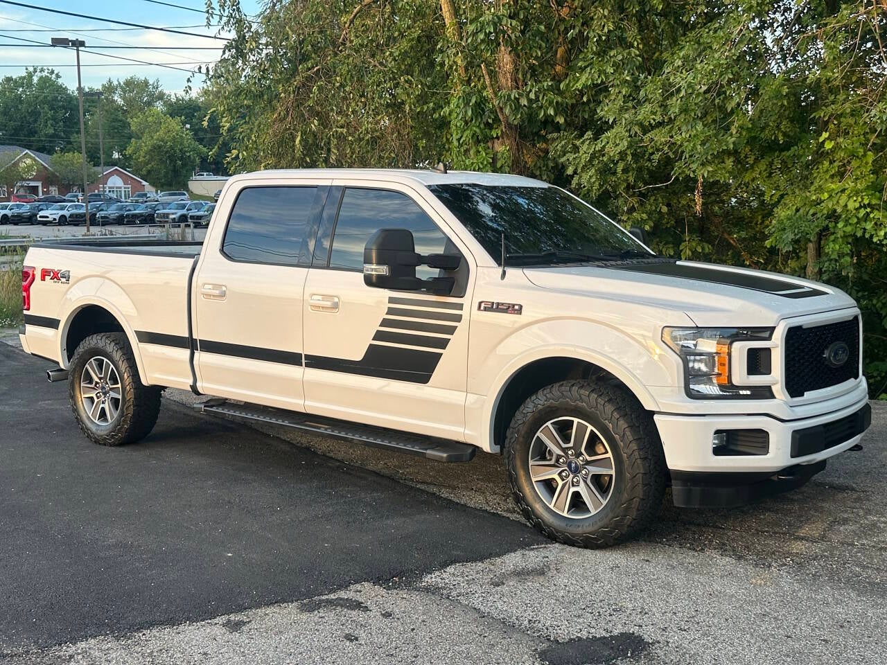 2019 Ford F-150 — rear three-quarter view