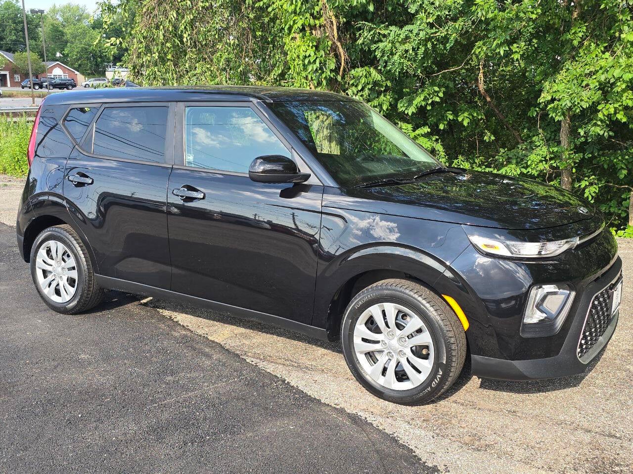 2020 Kia Soul — rear three-quarter view